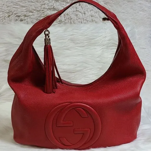 💯 Authentic  Gucci Soho Shoulder Bag 🍀 - Picture 15 of 16